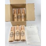 A box of 6 bottles of 1992 Whitbread Celebration Ale with wax seals. All bottles come wrapped in