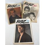 3 issues of David Bailey & David Litchfield's Ritz Newspaper from 1982 & 3. Comprising: #72