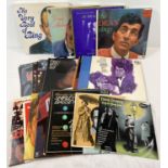 A collection of 20 records and 3 box sets of vintage vinyl. Comprising: Frank Sinatra, Shirley