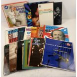 Approx. 21 Jazz, Blues & Swing Vinyl Records and 2 box sets. To include: Nat King Cole, Shirley