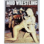 Mud Wrestling International, First issue - Volume 1 Number 1. Vintage American adult erotic magazine