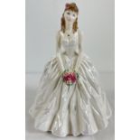 A 1998 limited edition "The Royal Worcester Anniversary Figure Of The Year, A Day To Remember"