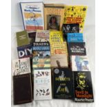 A box of fiction and non fiction books. To include Norwich Murders by Maurice Morson, The