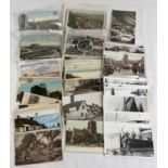 Ex Dealers Stock - approx. 130 assorted Edwardian & vintage Norfolk & Suffolk postcards. To