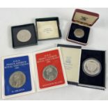 A collection of boxed and blister packed British collectors coins. To include boxed Royal Mint