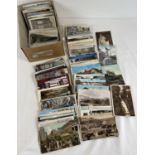 Ex Dealers Stock - approx. 350 assorted Edwardian & vintage British postcards. To include RP's.