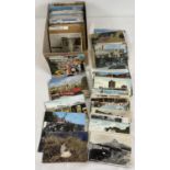 Ex Dealers Stock - approx. 450 assorted Edwardian & vintage British postcards from various