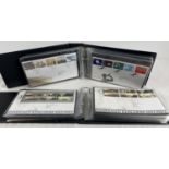 2 collectors albums of first day covers. One containing 60 first day covers from 2003 - 2007, and