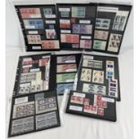 A collection of varying design USA postage and air mail stamps all mint and unhinged. To include