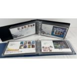 A collectors album of 56 Royal Mail first day covers ranging from 2007-2010. Together with a