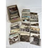 Ex Dealers Stock - approx. 400 assorted Edwardian & vintage British postcards from various