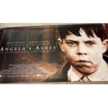 A official cinema advertising vinyl poster for Angela's Ashes, by Universal Pictures. Starring Emily