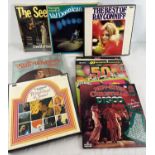 A collection of assorted vintage vinyl albums and box sets. To include: The Seekers, Slim Whitman