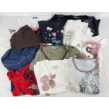 11 ladies tops and t shirts to include examples by Alannah Hill, Urban Outfitters, Geri C, David &