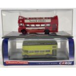 2 boxed The Original Omnibus Company diecast Collectors buses. A limited edition BMMO D9 Open Top