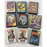9 assorted vintage ZX Spectrum games in original cases. To include: Zoids; The Battle Begins, Bounty