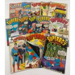 13 vintage Superboy comic books by DC Comics. 12 "Superboy" issues from 1962-1971 (1 issue af with