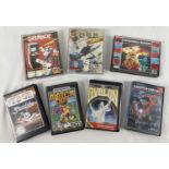 7 assorted vintage ZX Spectrum games in original cases. Comprising: Paperboy, Match Day, Avalon,