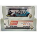 2 boxed diecast collectors model vehicles from the Oxford Haulage range. Both 1:76 scale. Volvo