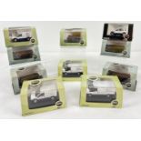 A collection of 10 boxed N:Gauge and 1:76 scale diecast vehicles by Oxford. To include London