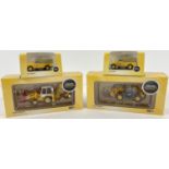 4 boxed 1:76 scale diecast JCB construction vehicles by Oxford. To include 531- 70 Loadall and