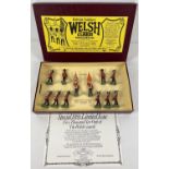 Limited Edition Britains British Soldiers set #5186 Welsh Guards, from 1986. Limited to 5,000