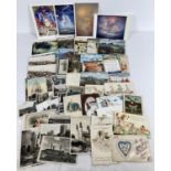 A collection of vintage and modern postcards and greeting cards. To include Edwardian examples and