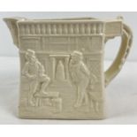 A vintage Royal Doulton cream glazed Pickwick The White Hart jug/pitcher. Very small chip to top