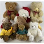 A collection of assorted modern and collectors teddy bears to include 4 Giorgio Beverly Hills 12"