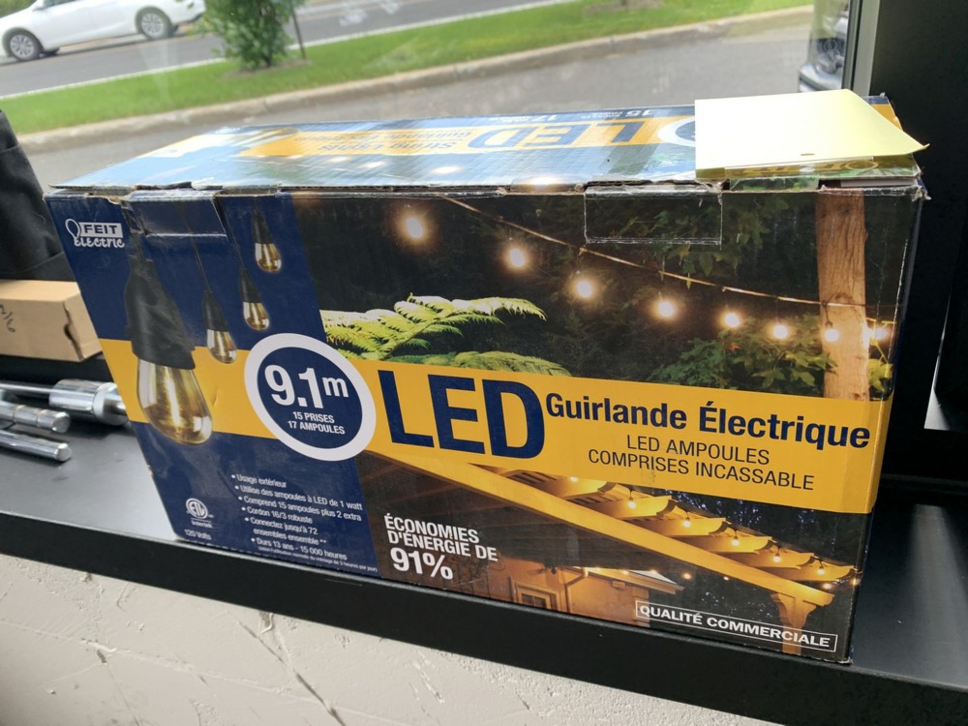 Lumière girlande LED, 9.1 M