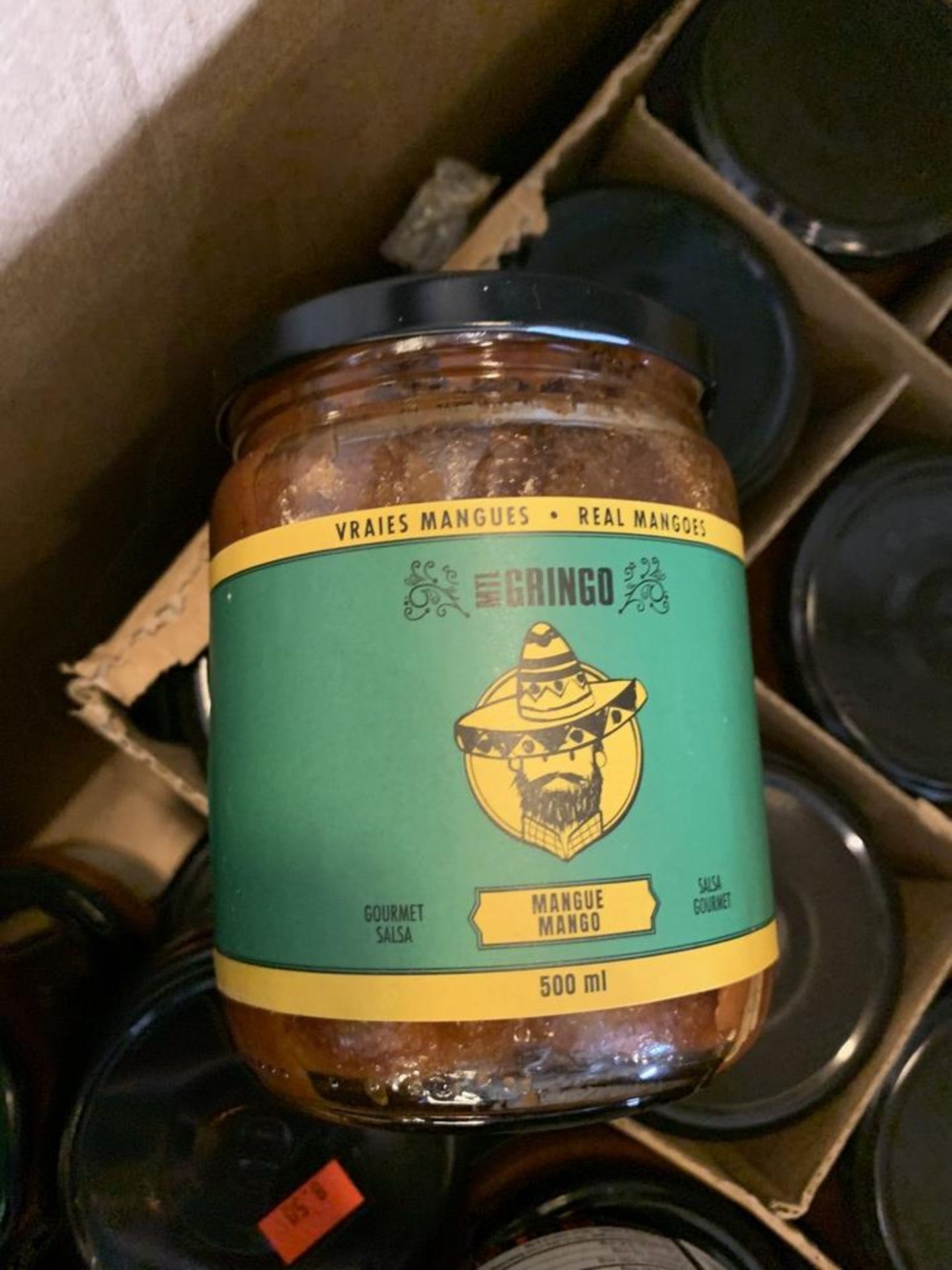 Lot de 48 +/- de salsa GRINGO