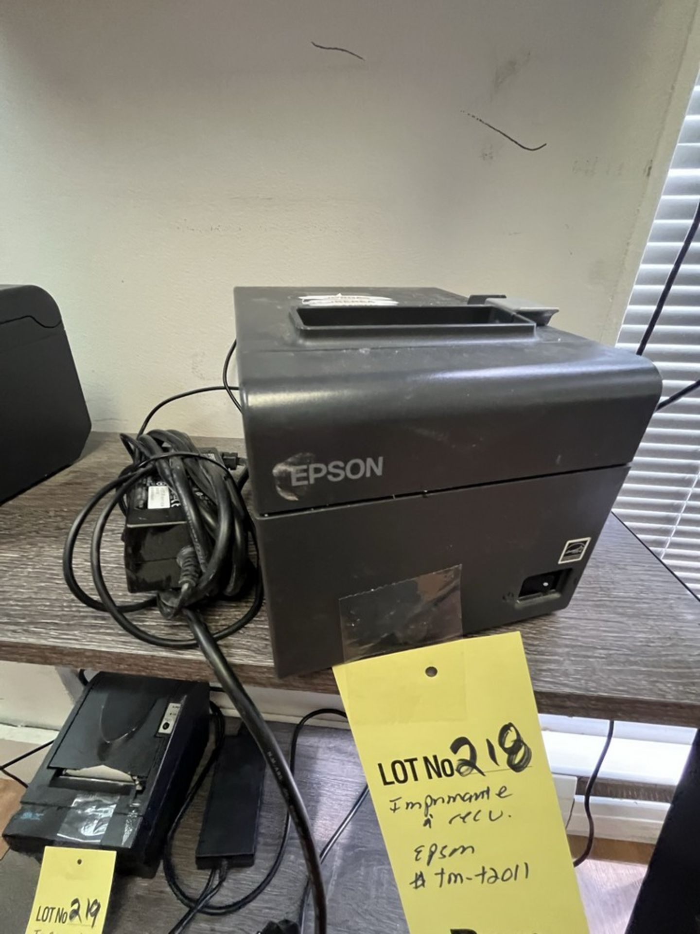 Imprimante à Recu EPSON, mod: TM-T2011