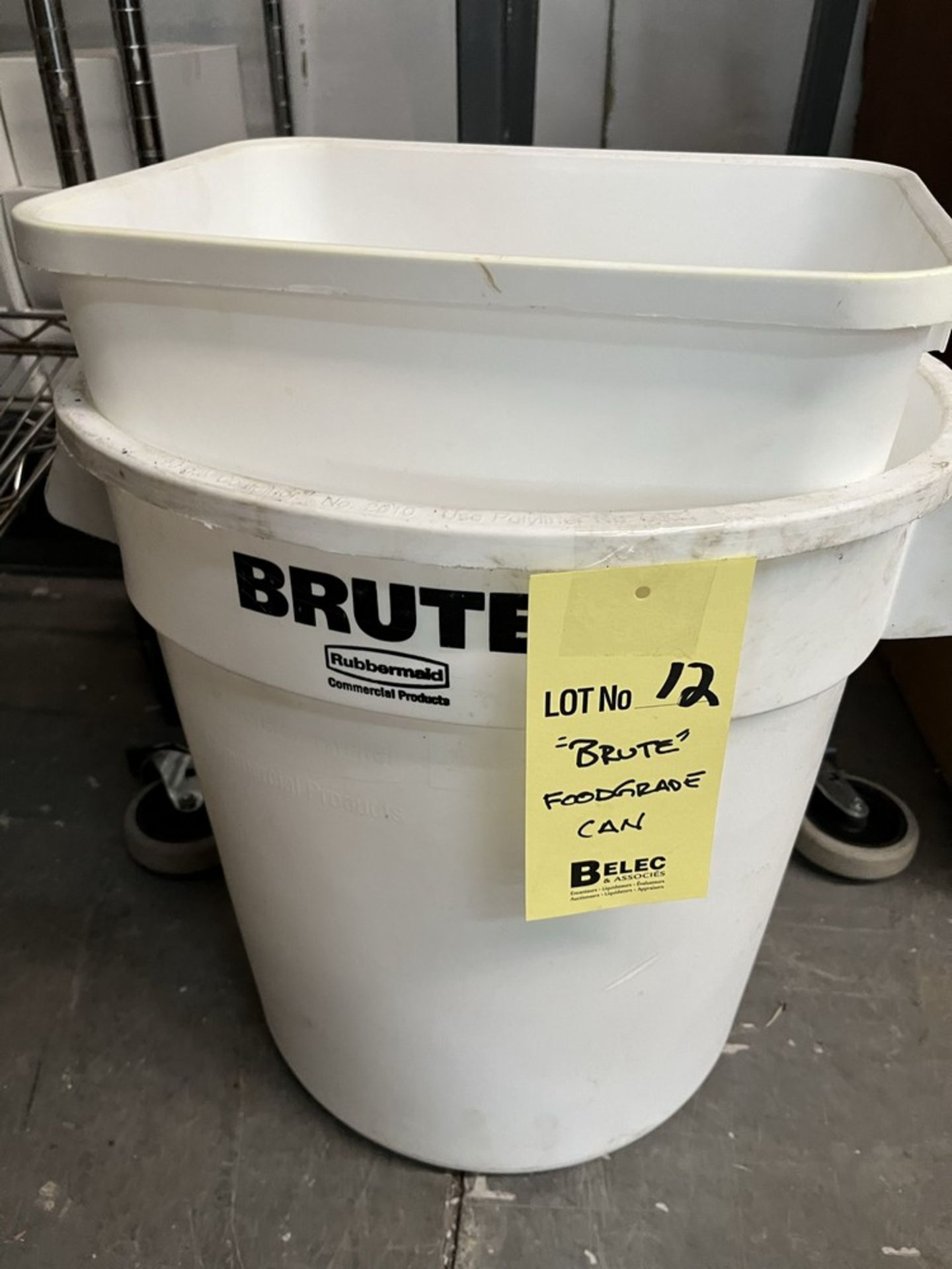 Contenant BRUTE pour Aliments