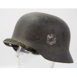 Wehrmacht: Stahlhelm M40.