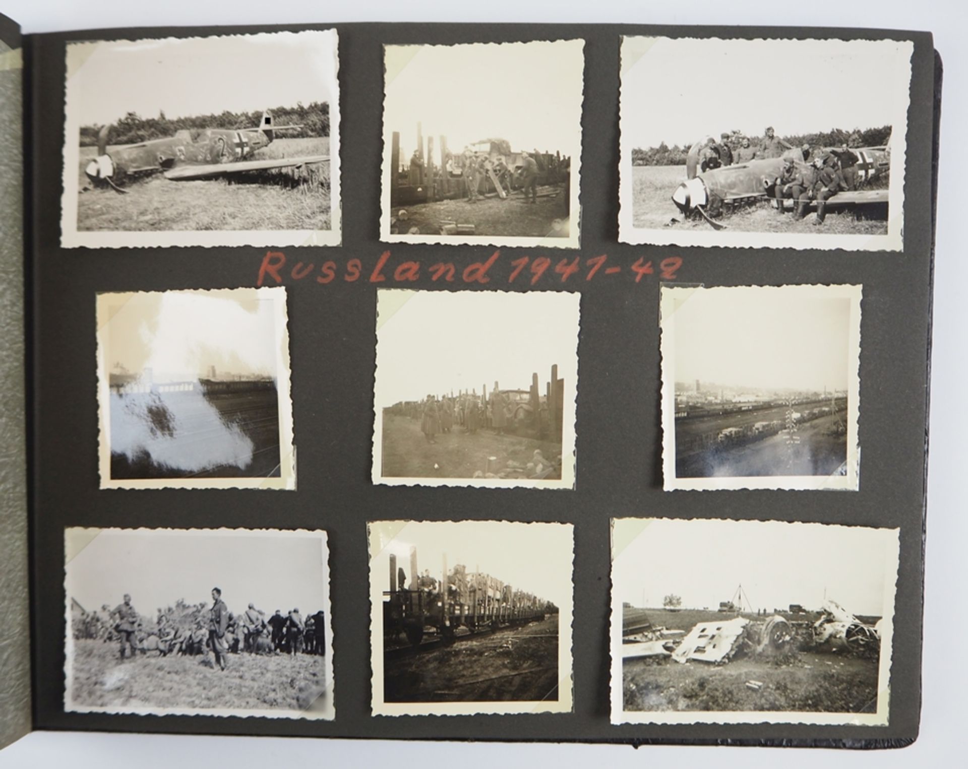 Wehrmacht: Fotoalbum Frankreich- und Russlandfeldzug - viele Panzer. - Image 8 of 8