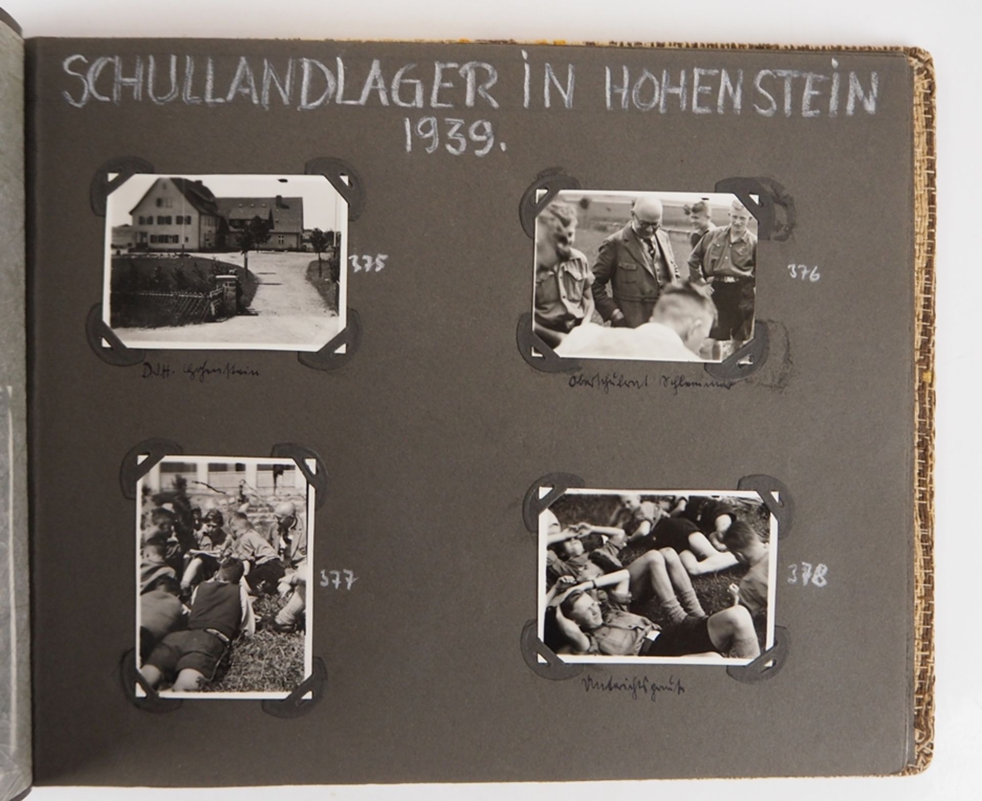 HJ: Fotoalben eines Hitler-Jungen des Bann Ost Ostland. - Image 4 of 8