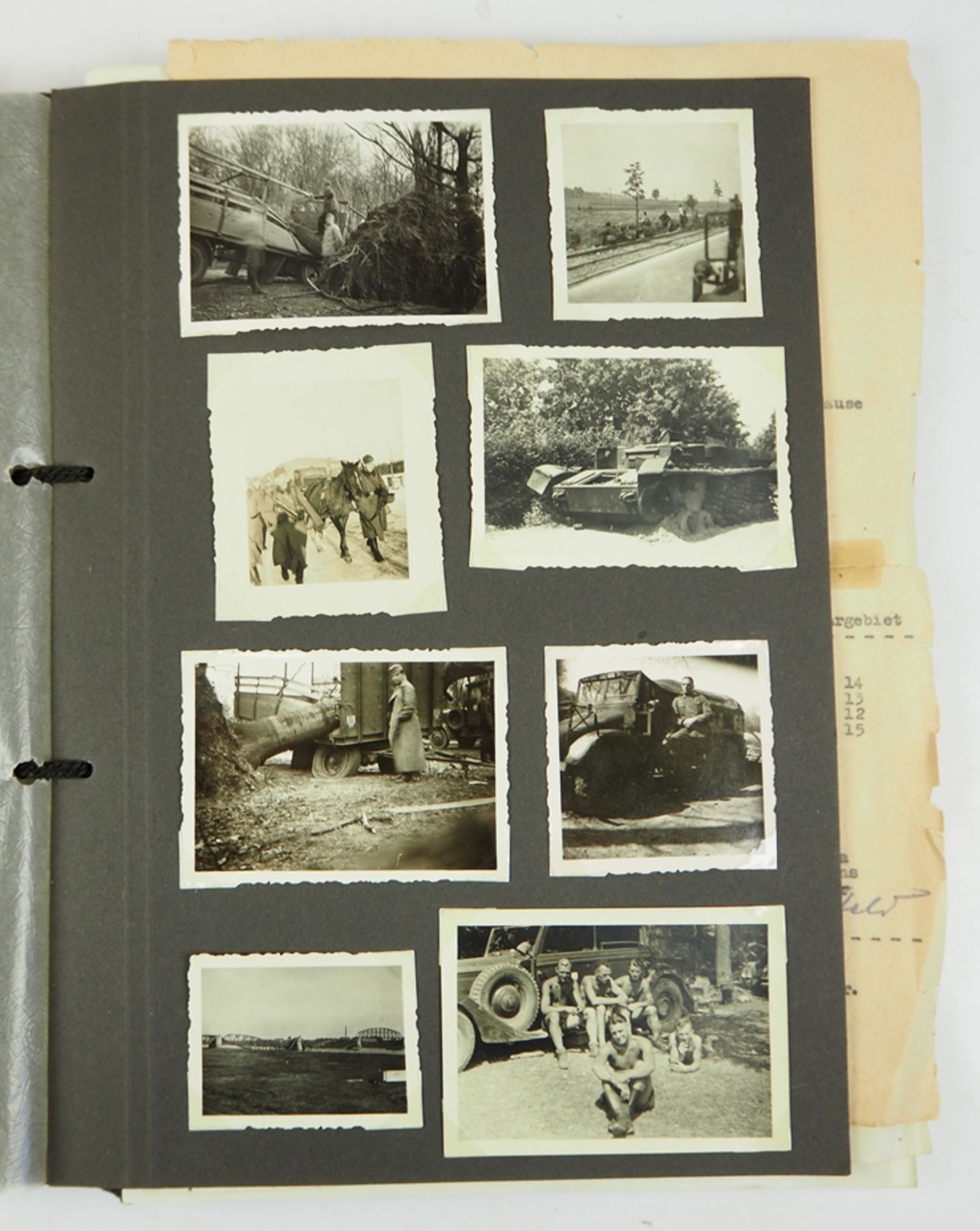 Wehrmacht: Fotoalbum eines Schützen der Panzer-Abwehr-Abteilung 22. - Bild 5 aus 5