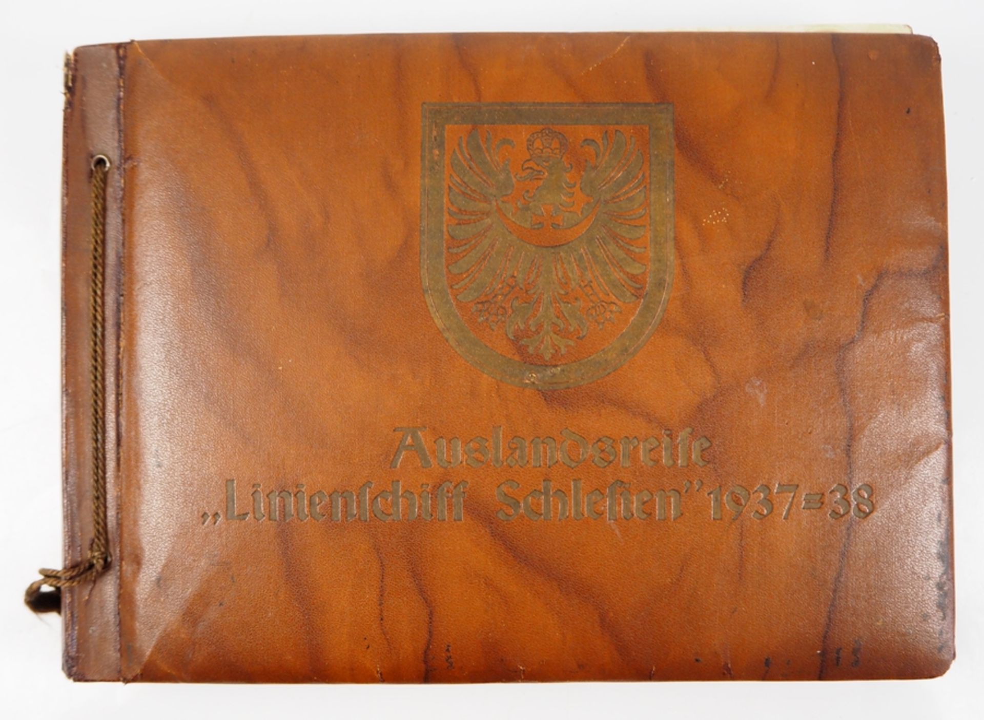 Fotoalbum der Auslandsreise des Linienschiff Schlesien 1937-38.