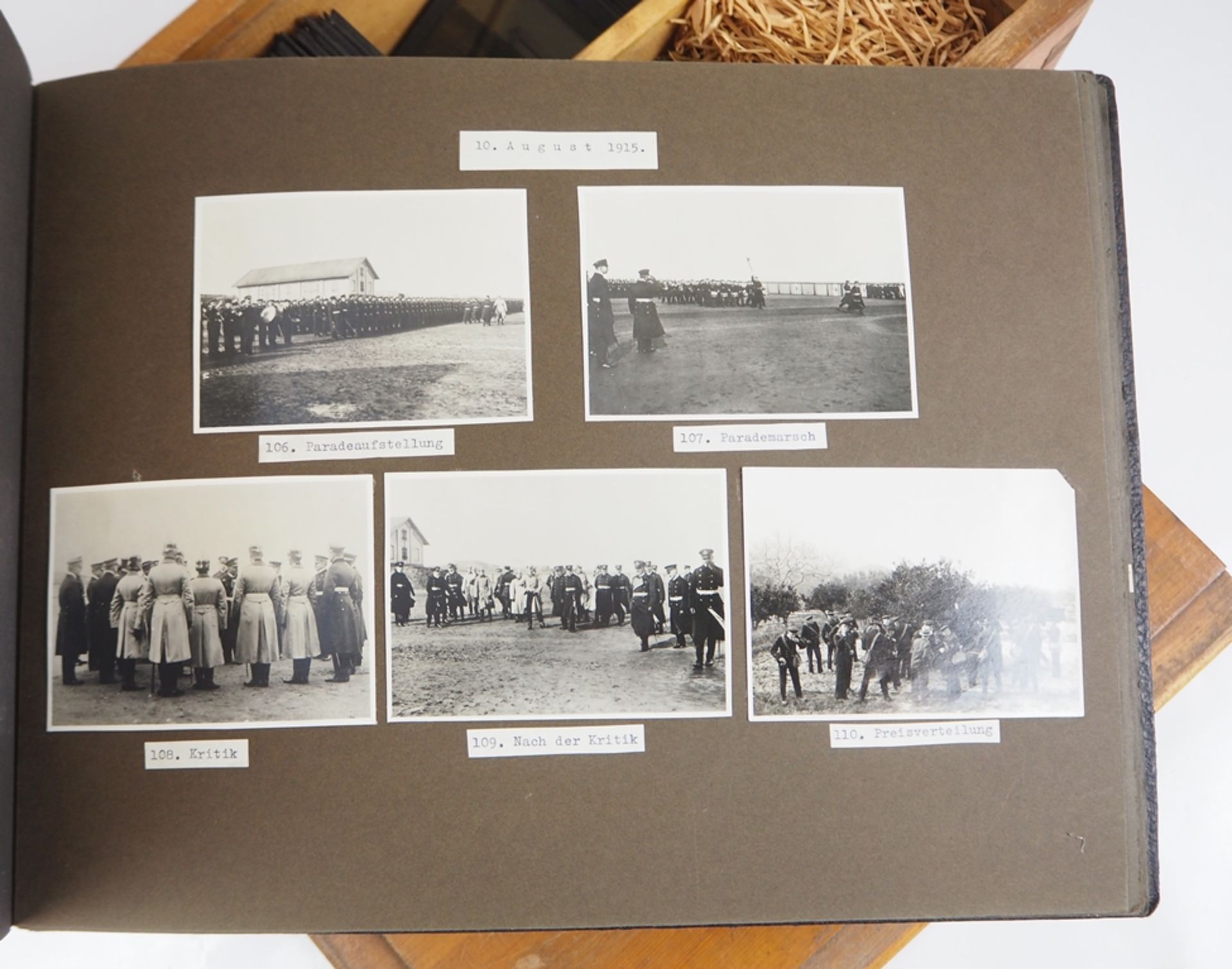 Helgoland Fotoalbum und Glasplatten-Negative. - Bild 5 aus 13