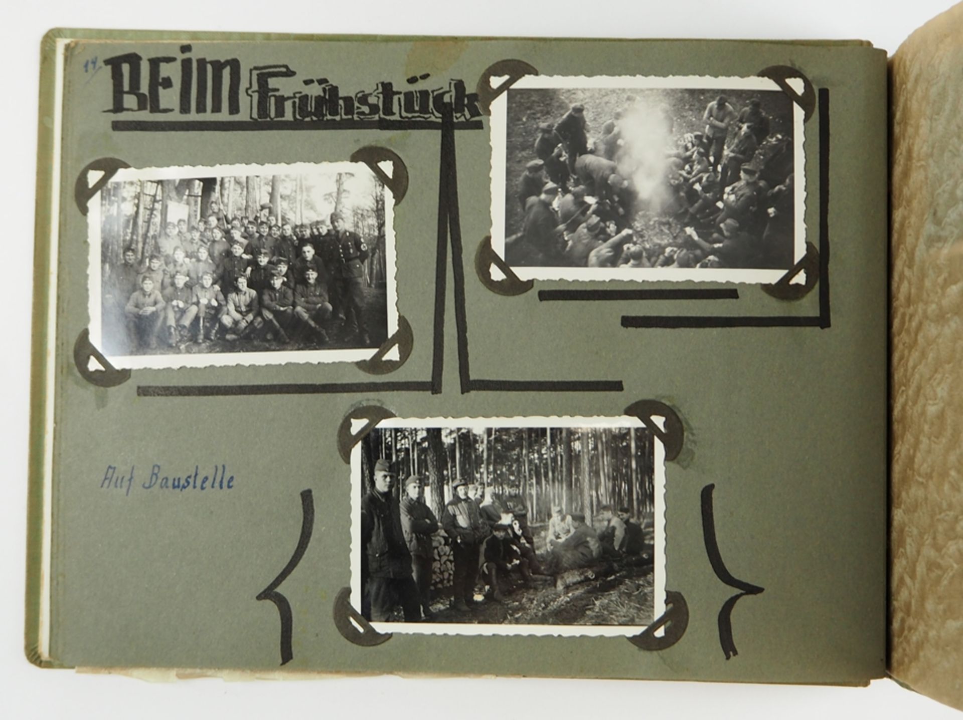 RAD: Fotoalbum RAD-Lager Glogau 1935/36. - Bild 4 aus 5