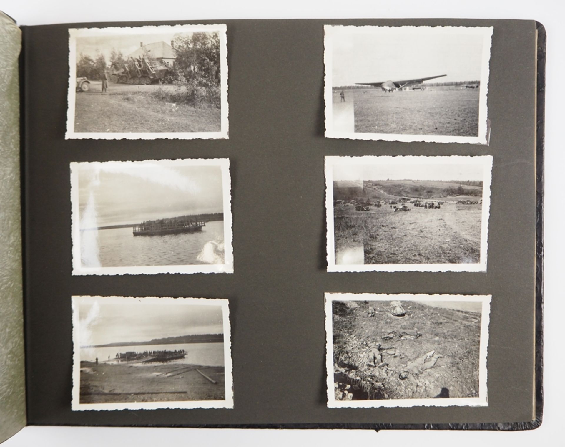 Wehrmacht: Fotoalbum Frankreich- und Russlandfeldzug - viele Panzer. - Image 6 of 8