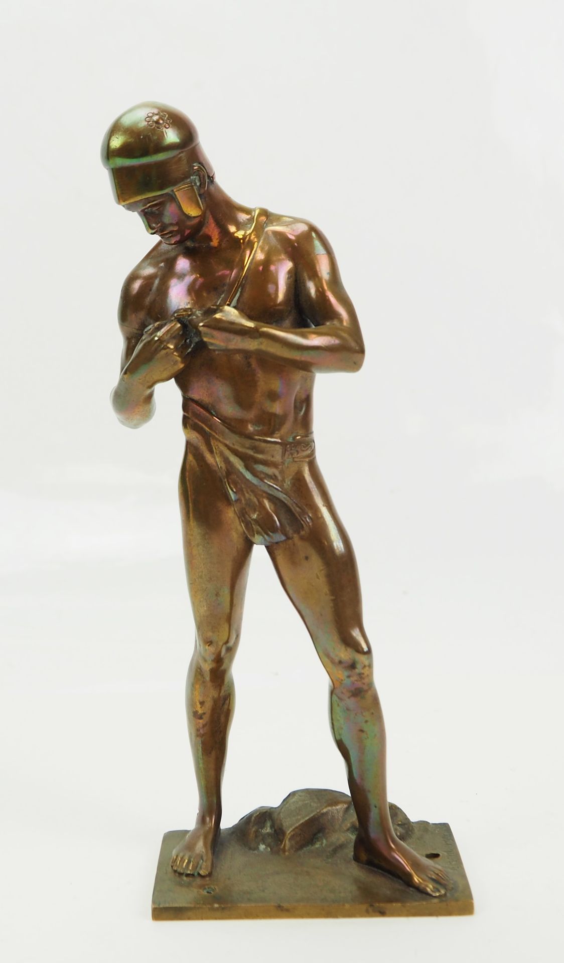 Eisenberger, Ludwig: Bronzefigur. 