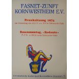 Werbeplakat: Fasnet-Zunft Kornwestheim e.V..