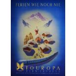 Werbeplakat: Touropa Fern-Express.