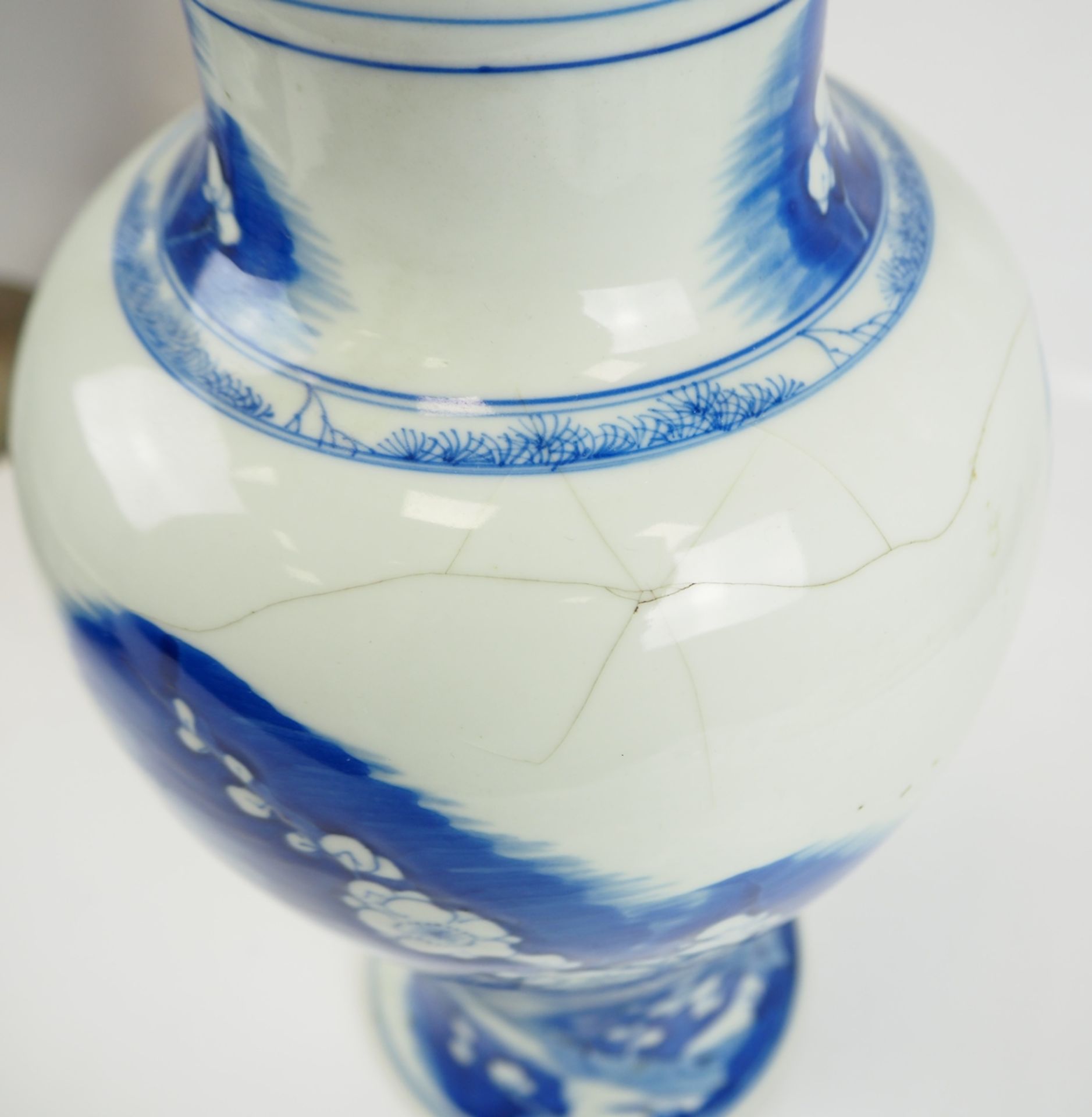 China: Balustervase. - Image 2 of 3