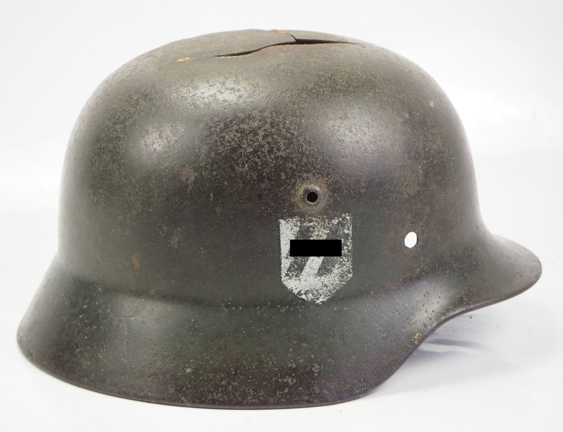 Wehrmacht: Stahlhelm M40 Glocke. - Bild 3 aus 4