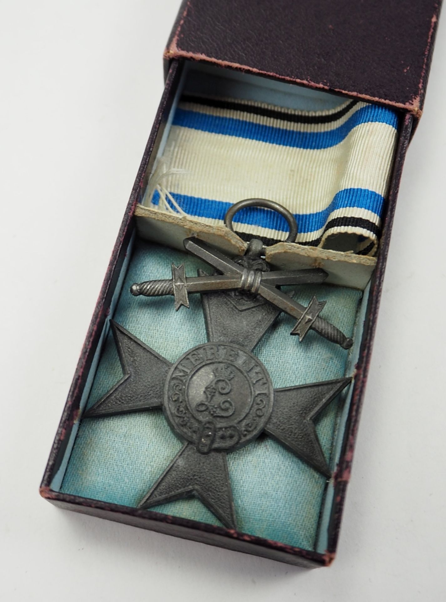 Bayern: Militärverdienstkreuz, 3. Klasse mit Schwertern, im Etui.