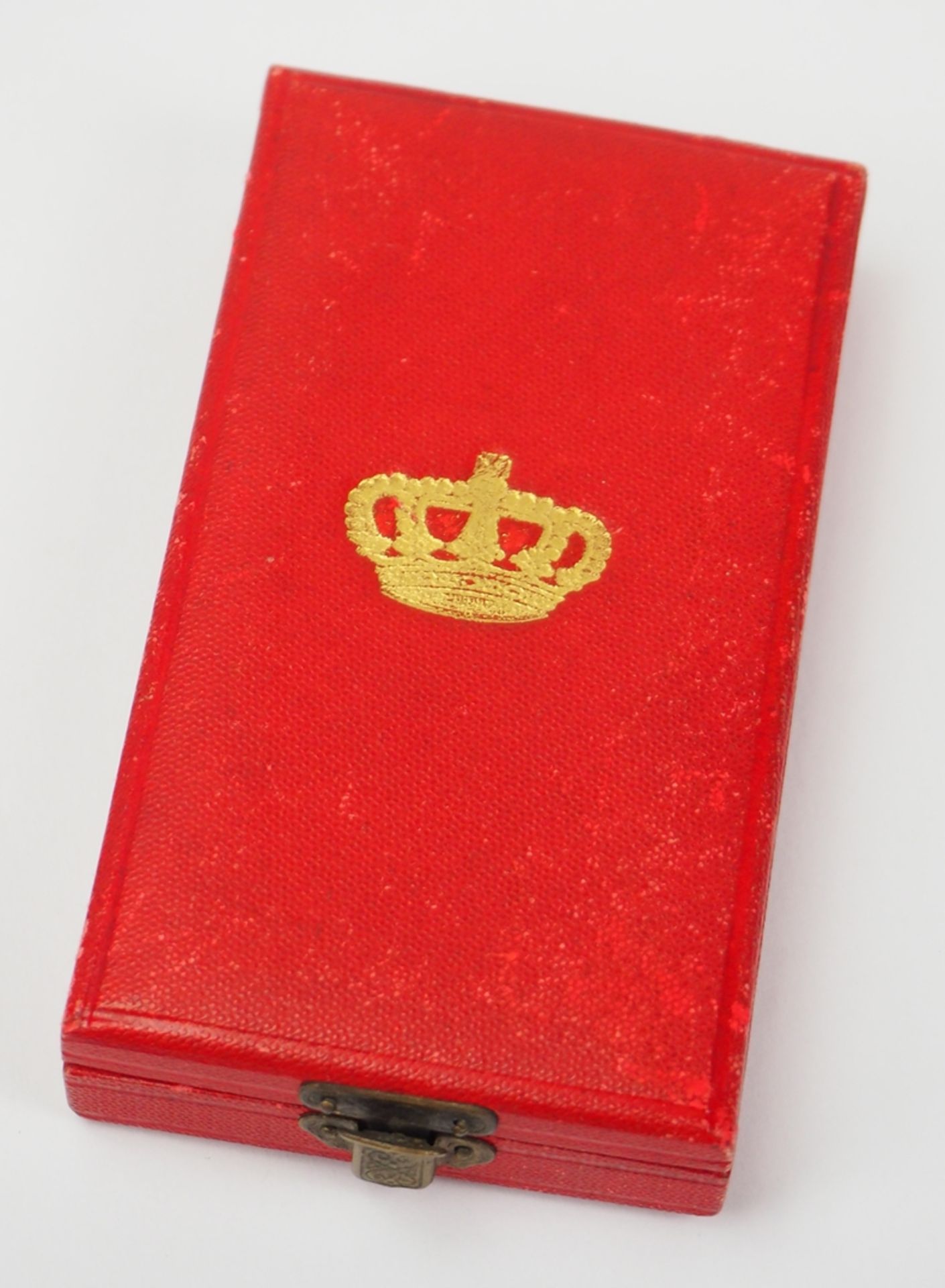 Braunschweig: Hausorden Heinrich des Löwen, Ehrenzeichen 1./2. Klasse Etui.