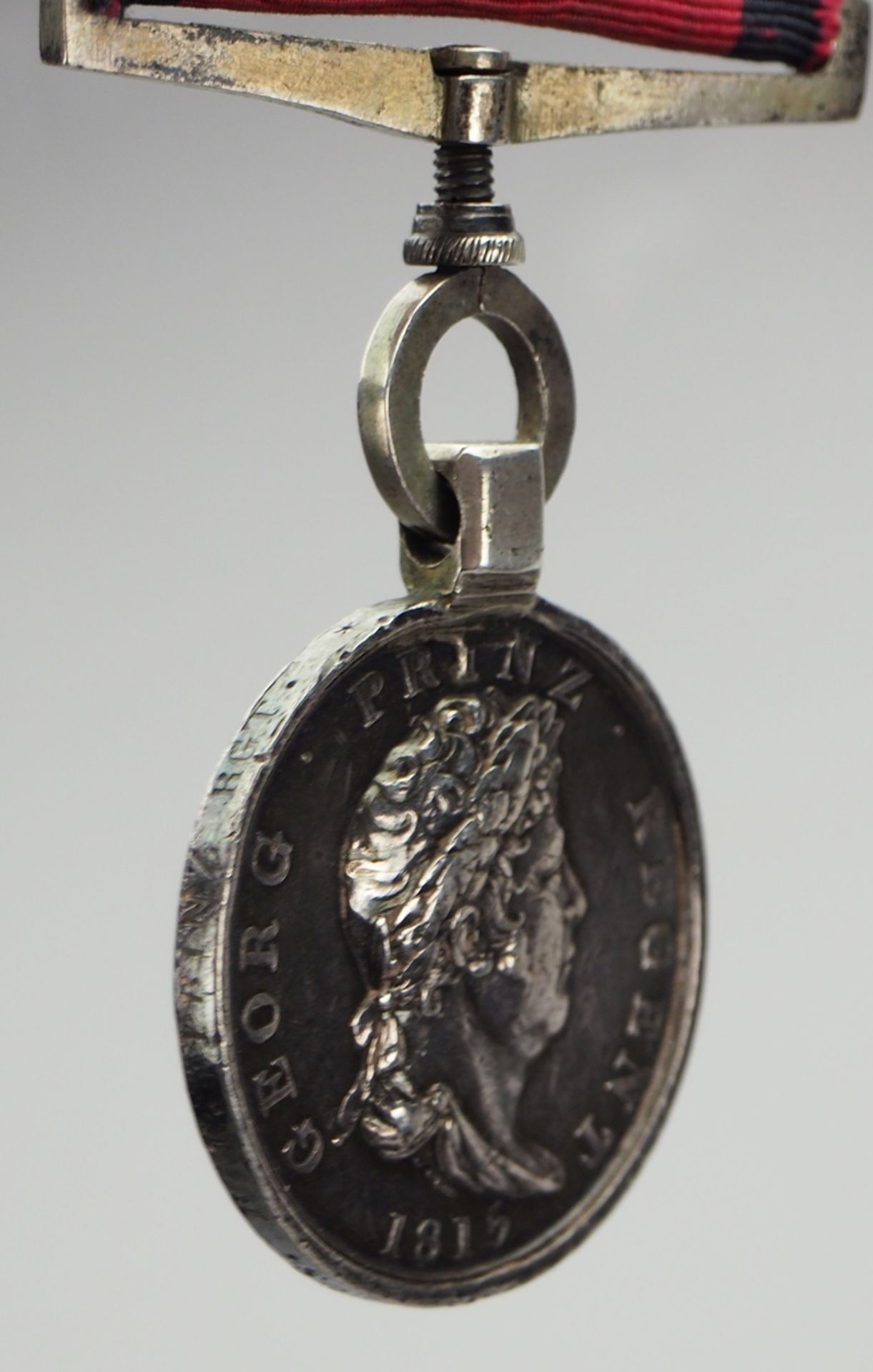 Hannover: Waterloo-Medaille eines Corporal des Husaren Regiment "Prinz Regent". - Bild 3 aus 5