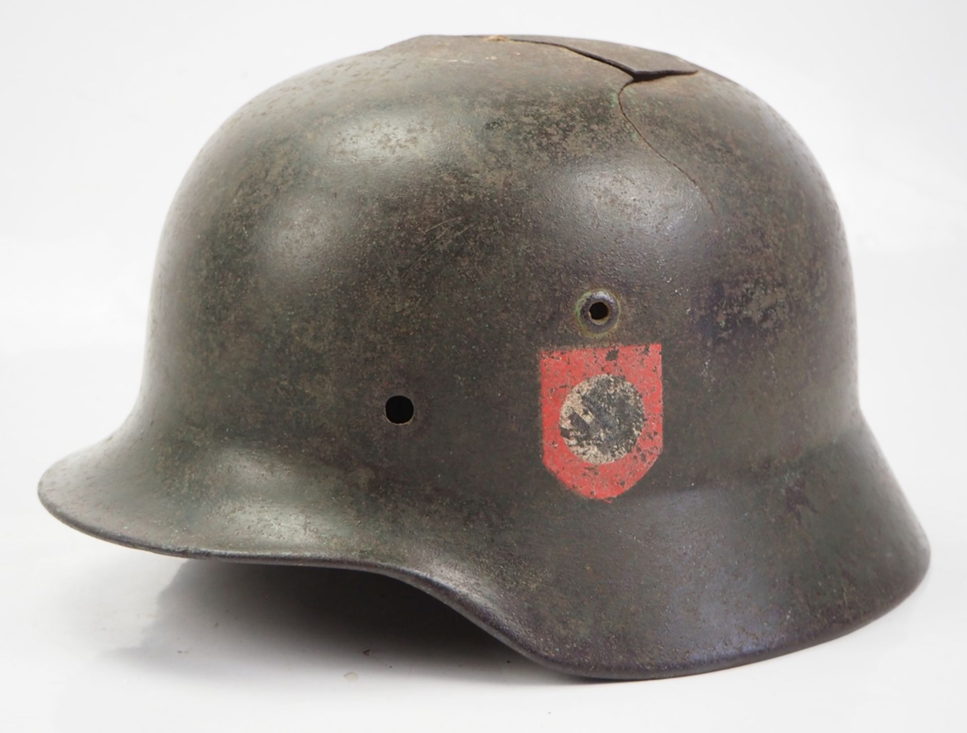 Wehrmacht: Stahlhelm M40 Glocke.